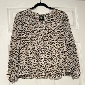Banana Republic Cheetah Print Top